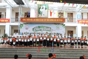 'Quỹ Bảo vệ và Phát triển rừng đồng hành cùng học sinh đến trường