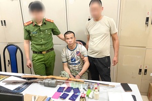'Công an xã Mường Lầm bắt giữ đối tượng tàng trữ, mua bán trái phép chất ma tuý