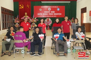 Blood donation day 2023 opens in Son La