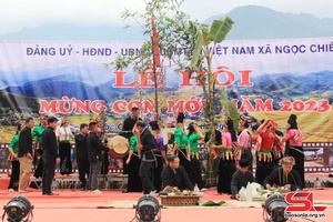 New Rice Festival 2023 opens in Ngoc Chien commune