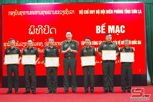 Training course on border management, protection for Lao military officers concludes