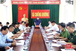 Permanent Deputy Secretary of provincial Party Committee visits Song Ma district