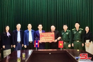 Son La supports Laos’ Houaphanh province in overcoming disaster aftermath 