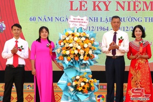 Song Ma High School marks 60th founding anniversary 