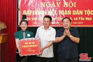 Great National Unity Festival held in Lum Thuong A hamlet