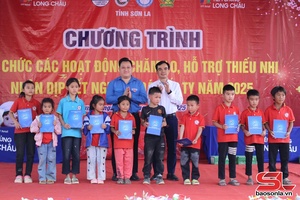 Support provided for children on Tet occasion