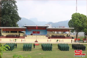 'Oath-taking ceremony for new recruits in 2025