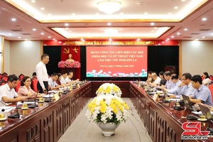 VUSTA delegation pays working visit to Son La