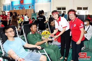 'Blood donation festival held in Son La city 