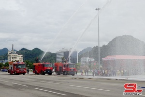 Son La hosts 2025 firefighting, rescue skills competition