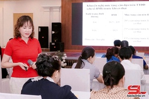'Training workshop focuses on nutrition care in the first 1,000 days of life