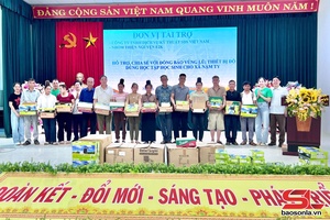 Puz huv trâu shuv xênhz thiaz pêx xênhv xã Nậm Ty