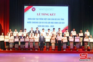 ' Cài 200 cán bộ, học sinh Lao ép lẹo chương trình quam Việt nẳng Trương Cao đẳng Sơn La