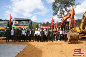 Ground breaks on Muong Leo Primary - Secondary Boarding School