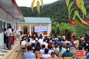 “Beautiful School for Children” project inaugurated in Tham hamlet