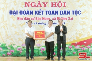 Head of provincial Party Committee’s Organisation Board attends Great National Unity Festival in Nong hamlet