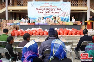  Zero-VND Market” brings Tet goods to Ngoc Chien