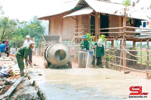 'Mương Lạn thók bê tông 1,3 cày số tang