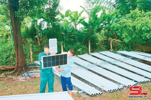 'Chieng Sung mobilises social resources to install solar-powered street lights