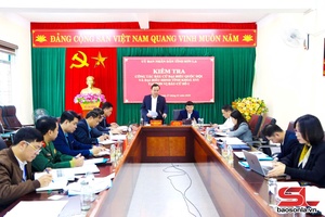 Kiểm tra nả vịa bâu cử đại biểu Quốc hội khoá XVI cánh đại biểu HĐND chu cấp nẳng phương Tô Hiệu, Chiêng Cơi