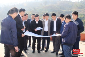 'Construction progress of Co Noi Crossroads historical relic site inspected