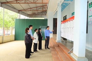 Election preparations in Bac Yen and Ta Khoa communes inspected