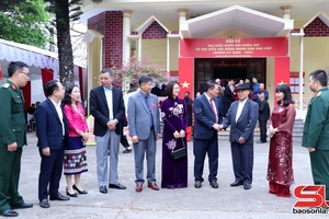 Provincial People's Council Chairman exercises civic duty in Mai Son commune