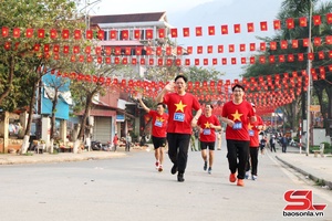 'Thuận Châu "Chôm hặp Mự len Olympic - Pưa pặc hanh dần mương - Pưa tiêng àn bản mương"
