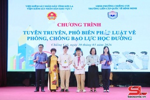 'Programme raises awareness of school violence prevention