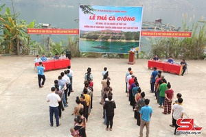 'Xã Mương Khiềng chôm hặp pói 45.000 păn tồ pà chựa nẳng nòng lừng nặm te