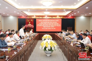 'Paz côngz xưv ntơưv Bộ Công Thương đros UBPX tỉnh Sơn La uô hâux lưv chia lês các dự án têx dự án njuôk tsov uô điện VIII