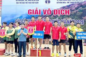 Đoàn Sơn La cựt đảy 9 Huy chương nẳng Giải Vô địch pưng Câu lạc bộ Lạ bài khòng Hươn mương pì 2026