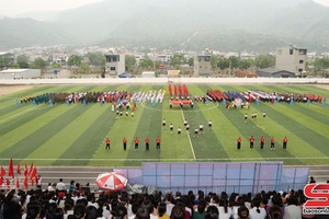 Song Ma commune’s First Sports Festival opens