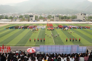 'Khày pàng Đại hội Thể dục thể thao xã Sông Mã tưa cốc khọe