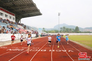 Khày nang Giải Điền kinh học sinh ngươn lang tỉnh Sơn La pì 2026