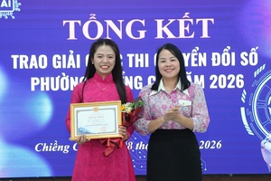 'Chieng Coi ward holds award ceremony for 2026 digital transformation contest