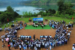 Cultural game shows held in Chieng Lao, Muong La communes