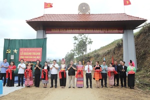 'Cha May hamlet’s gate inaugurated