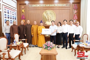 Hội đồng Trị sự Giáo hội Phật giáo Việt Nam njiz đồng chí Bí thư Tỉnh ủy Sơn La