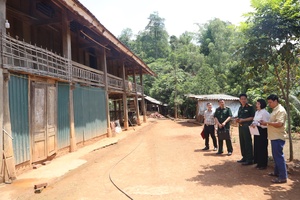 'Survey conducted on housing support for relatives of revolutionaries affected by AO/dioxin in Bo Sinh commune