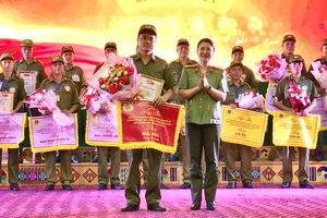 'Grassroots security force competition held in Song Ma