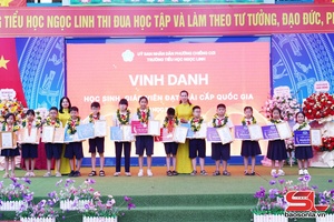 'Ngoc Linh Primary School holds 2025–2026 academic year closing ceremony