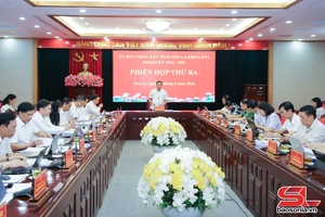 Phiên họp thứ 3 UBND tỉnh Sơn La khóa XVI