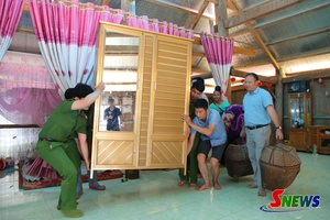 Choi dừa dần mương khảm pộn dạk cha pộ phồn nong