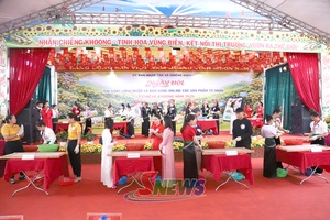 'Mự hội thi chỉm àu nhong mák nhãn cánh khài chương hang cài mạng nẳng xã Chiềng Khoong pì 2026