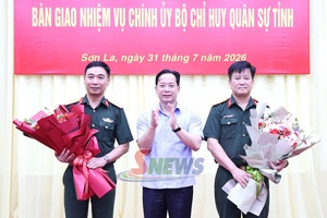 Provincial Military Command holds handover of Political Commissar duties