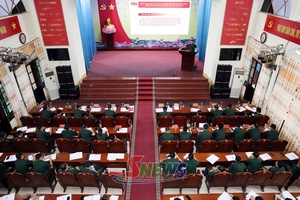 'Provincial Military Party Committee disseminates resolutions of 14th Party Central Committee's 3rd plenum