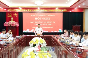 'Jias cơưv Ban Thường vụ Đảng ủy UBPX tỉnh luz 8 hli shông 2026
