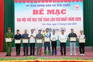 Đại hội Thể dục thể thao xã Yên Châu jâus tiv 1