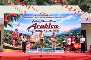 Lov jêv ntưk tưr đhia Marathon “Arabica” tỉnh Sơn La shông 2026